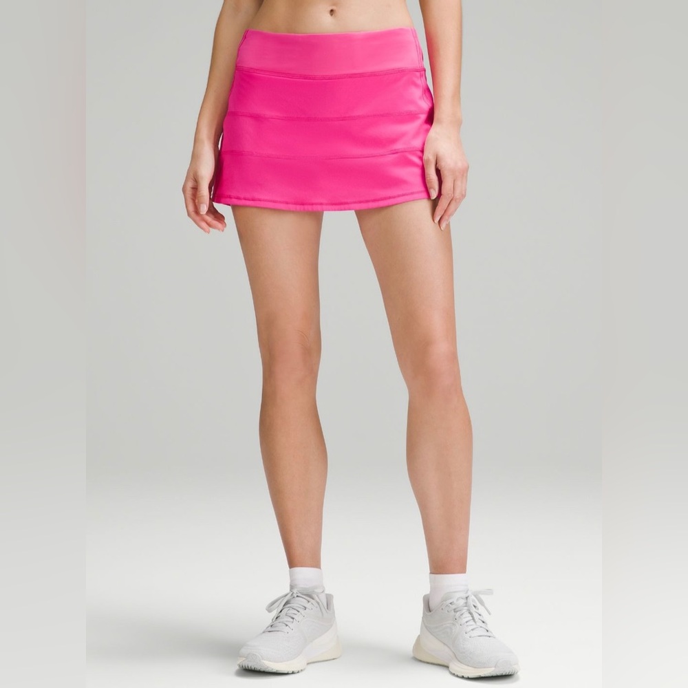 Lululemon Sonic Pink Pace Rival Tennis Skirt size 4